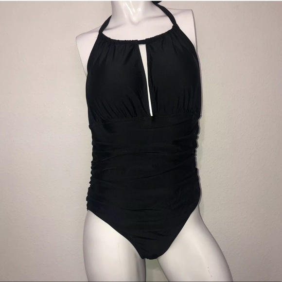 Cupshe Other - Cupshe Keep Secrets One-Piece Swimsuit Black Large
